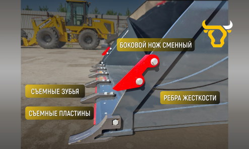 Фронтальный погрузчик HZM XC300 PRO